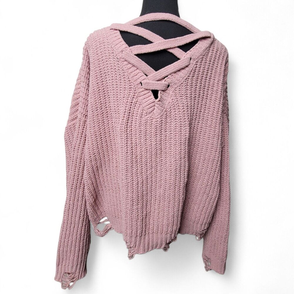 Hazel Moon Women's Sweater 2X Knit Pullover Y2K Cottagecore Coastal Grandmother - Picture 2 of 4